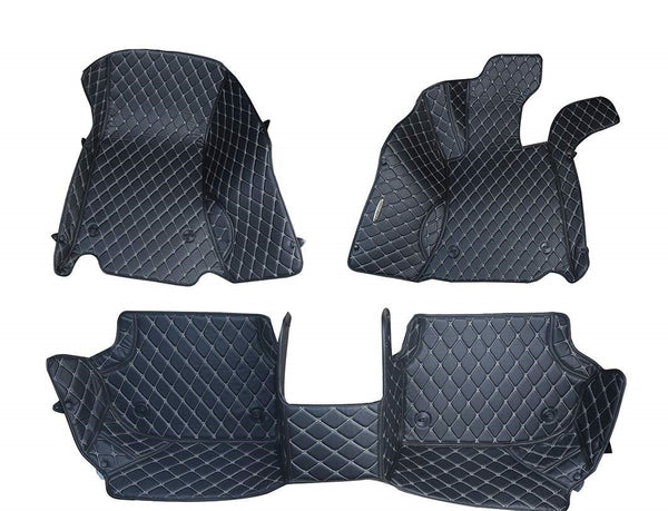 Kvd Extreme Leather Luxury 7D Car Floor Mat For Hyundai Creta