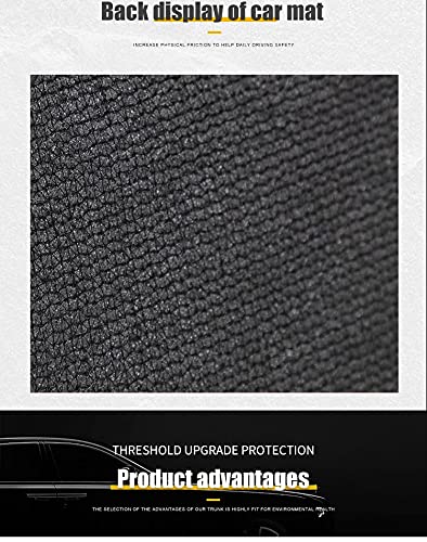 Coozo 7D Leather Grass Mat Custom Fitted Car Mats Compatible with Hyundai Elite I20 Model Year 2018 to 2020 Black