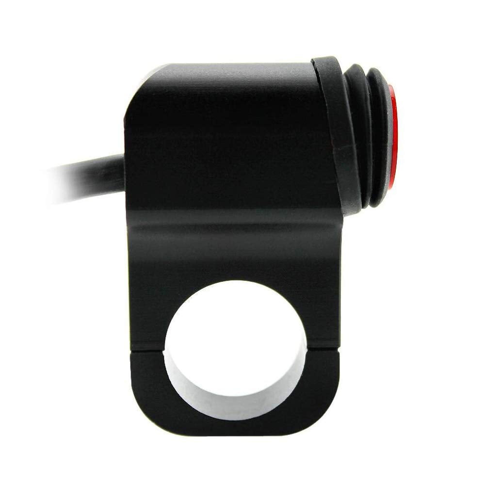 Universal 12V Motorcycle Handle All Purpose On/Off Switch for Fog Lights, Hazard Flasher, Auxiliary Lights.